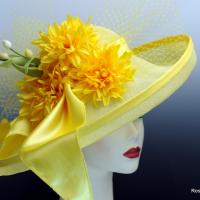 Bright Sunny Yellow Breton Hat